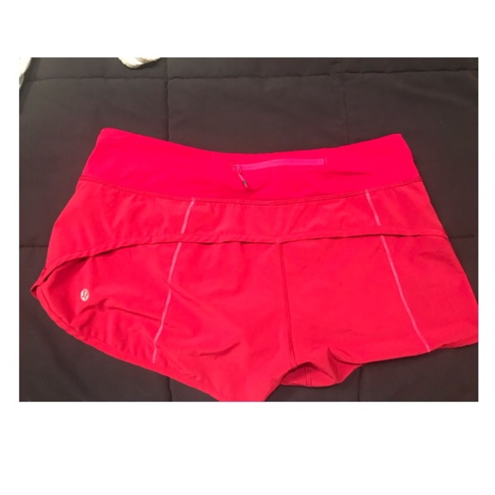 Lululemon Maroon Shorts